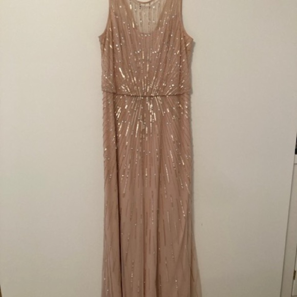 Elegant Sequin Evening Gown
